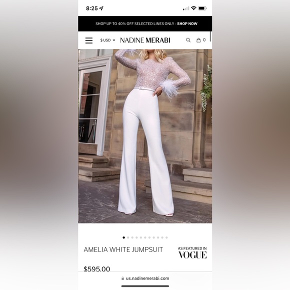 Nadine Merabi Amelia jumpsuits - Picture 1 of 6